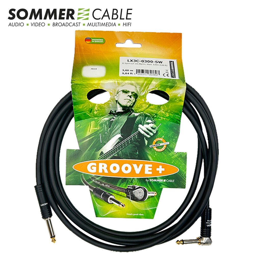Sommer Cable SOMMER SC SPIRIT LLX 3米 靜音頭導線 LX3C-0300-SW — 三峽錄音 / 音響