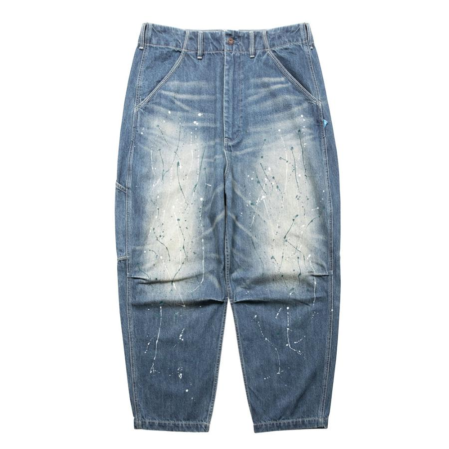『代購+現貨商品』2025AW Liberaiders DENIM SARROUEL PANTS 熱門款 上寬下窄 破壞 潑漆 牛仔褲 長褲 2色 現貨 777012503