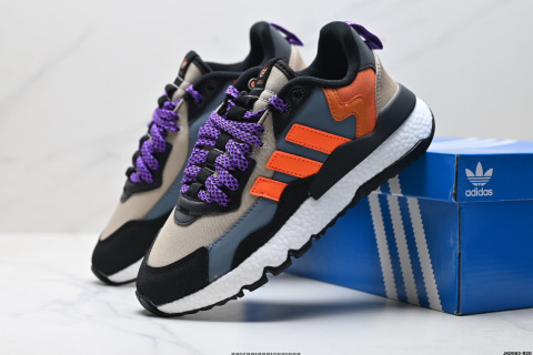 Adidas Originals Nite Jogger Winterized Fabric Mesh Sporty Minimalist 防滑耐磨低幫波鞋