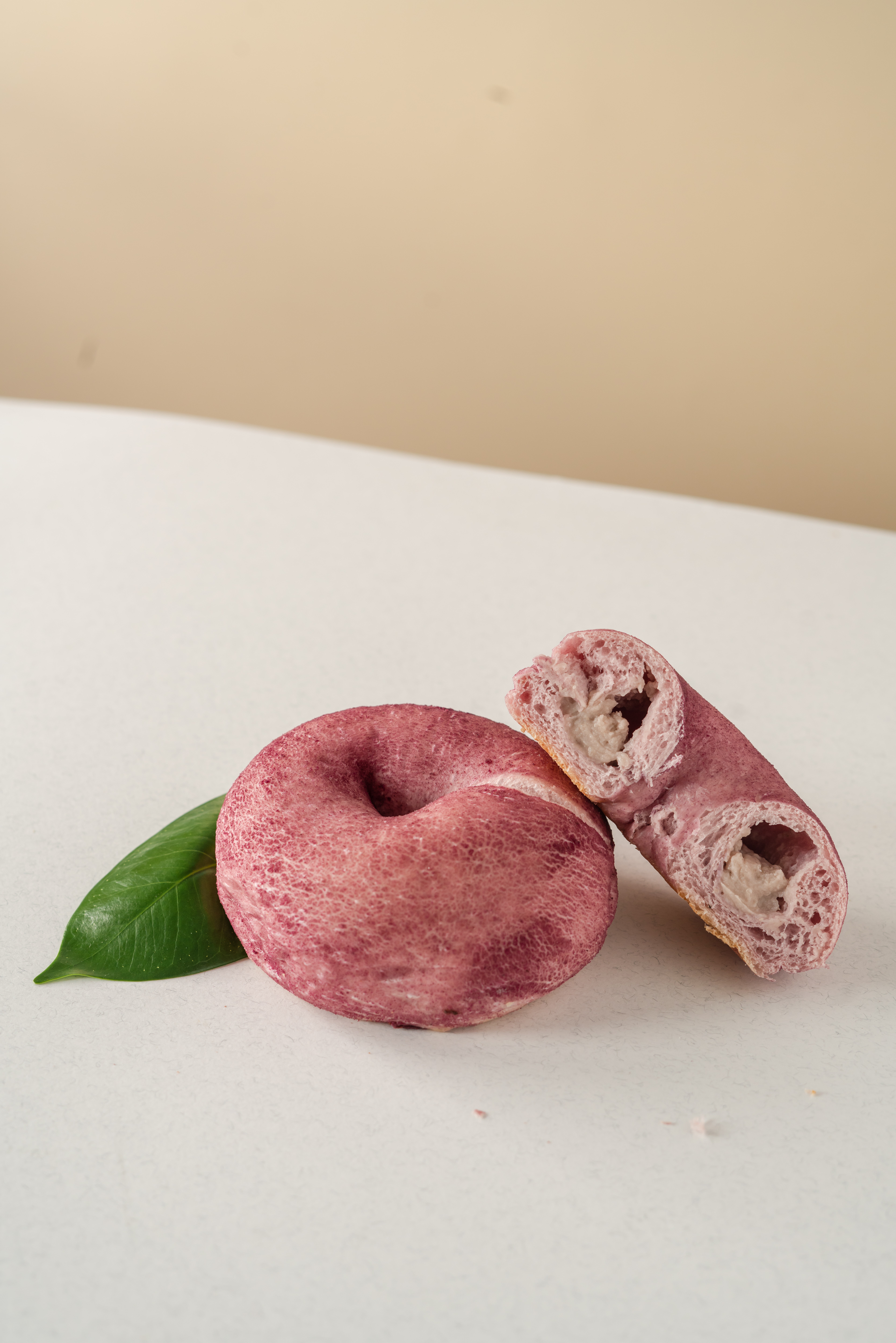 Purple Potato Taro Bun