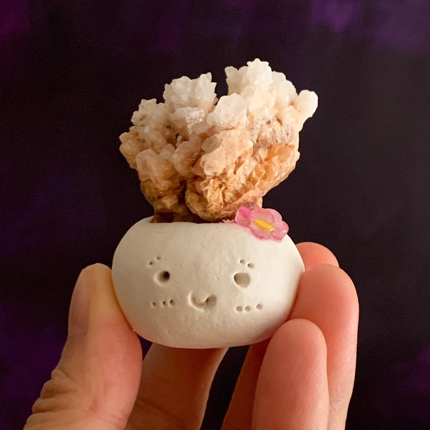 [原石] 鐘乳石 小晶靈 擺件