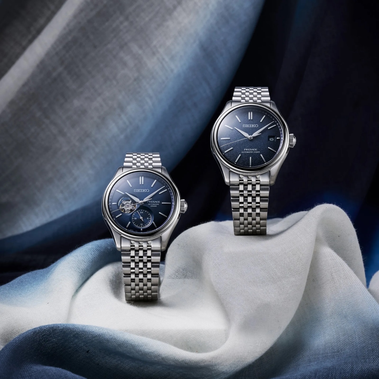 Seiko 精工 Presage Automatic mechanical Analog metal men's watch SARJ011/SPB527 SPB527J1 , SARX133 /SPB525 SPB525J1 自動機械指針式金屬男士錶