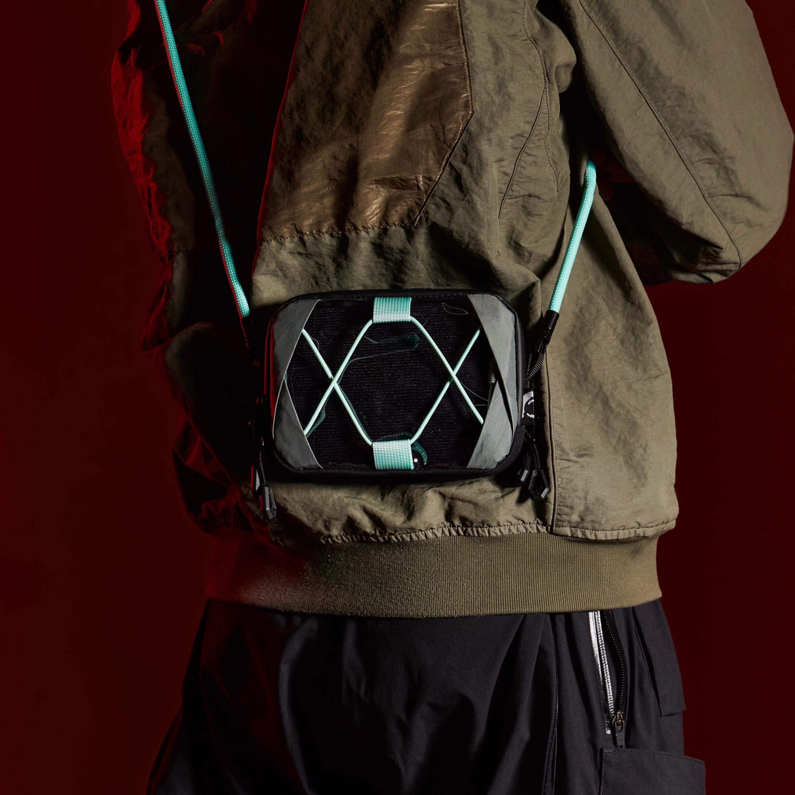 【超頻漫遊】S-13 「遊標」透明多用途副包小挎包EDC收納痛包娃包