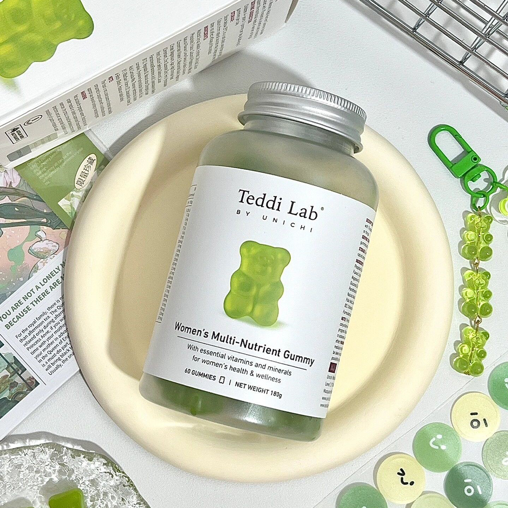 (預購商品 10/15收單) 澳洲 Unichi女性綜合維生素小熊軟糖 60粒