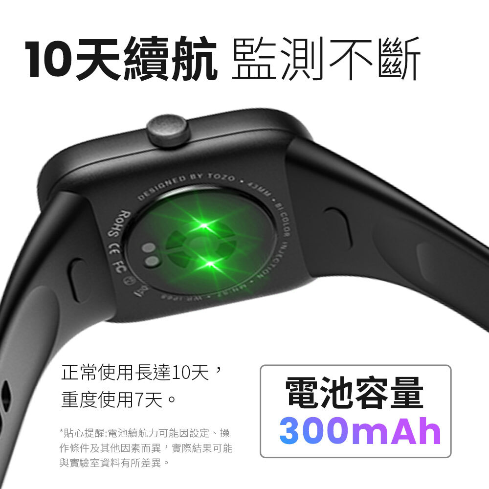TOZO,tozo,智慧手錶,運動手錶,Amazon,手錶,手錶推薦,S7,s7