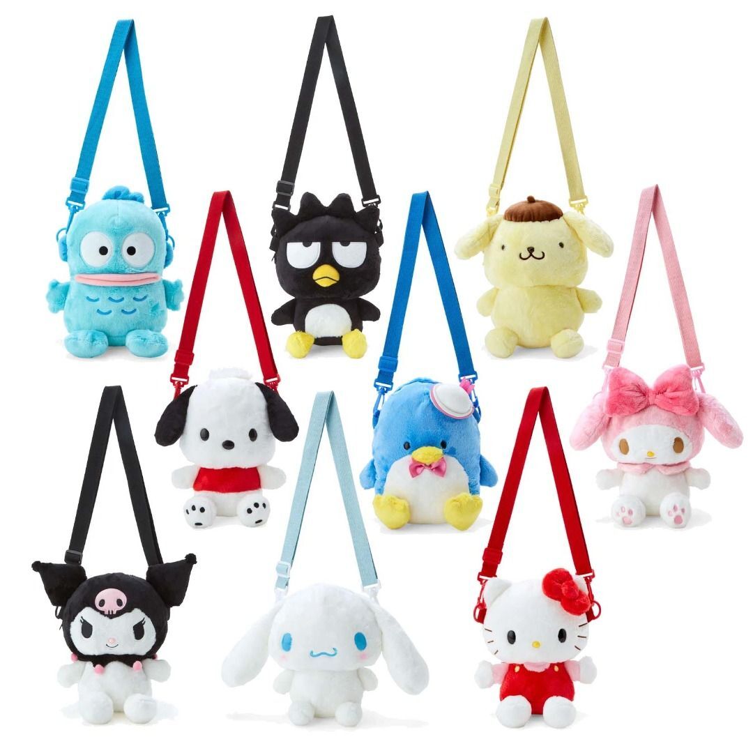 日本 Sanrio 公仔形2用袋 2024角色大獎系列