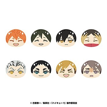 「ACG.GO」「預購」Ensky 排球少年!! 壓力球公仔3 A款 SET