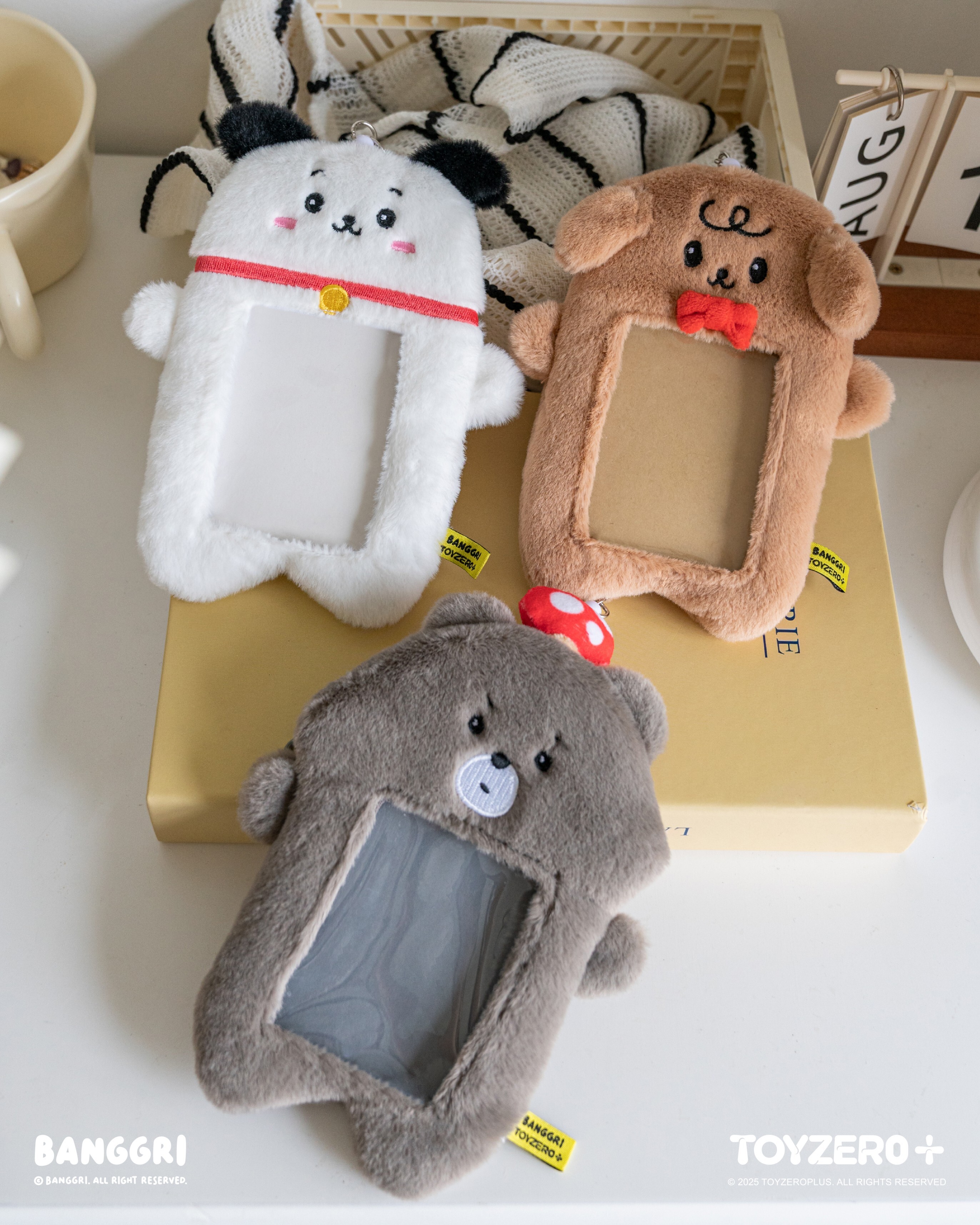 BANGGRI 經典系列 - 毛絨卡套掛件