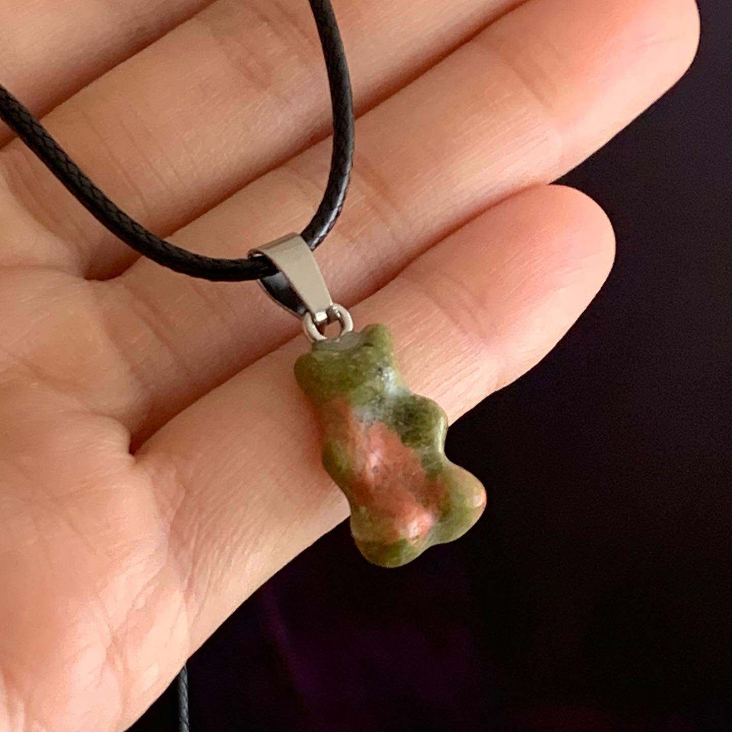 [原石] 花綠寶 項鍊