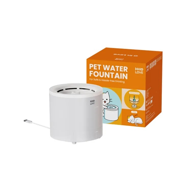 寵愛毛孩｜HHOLOVE 無線寵物飲水機｜滴滴純淨 安心餵養