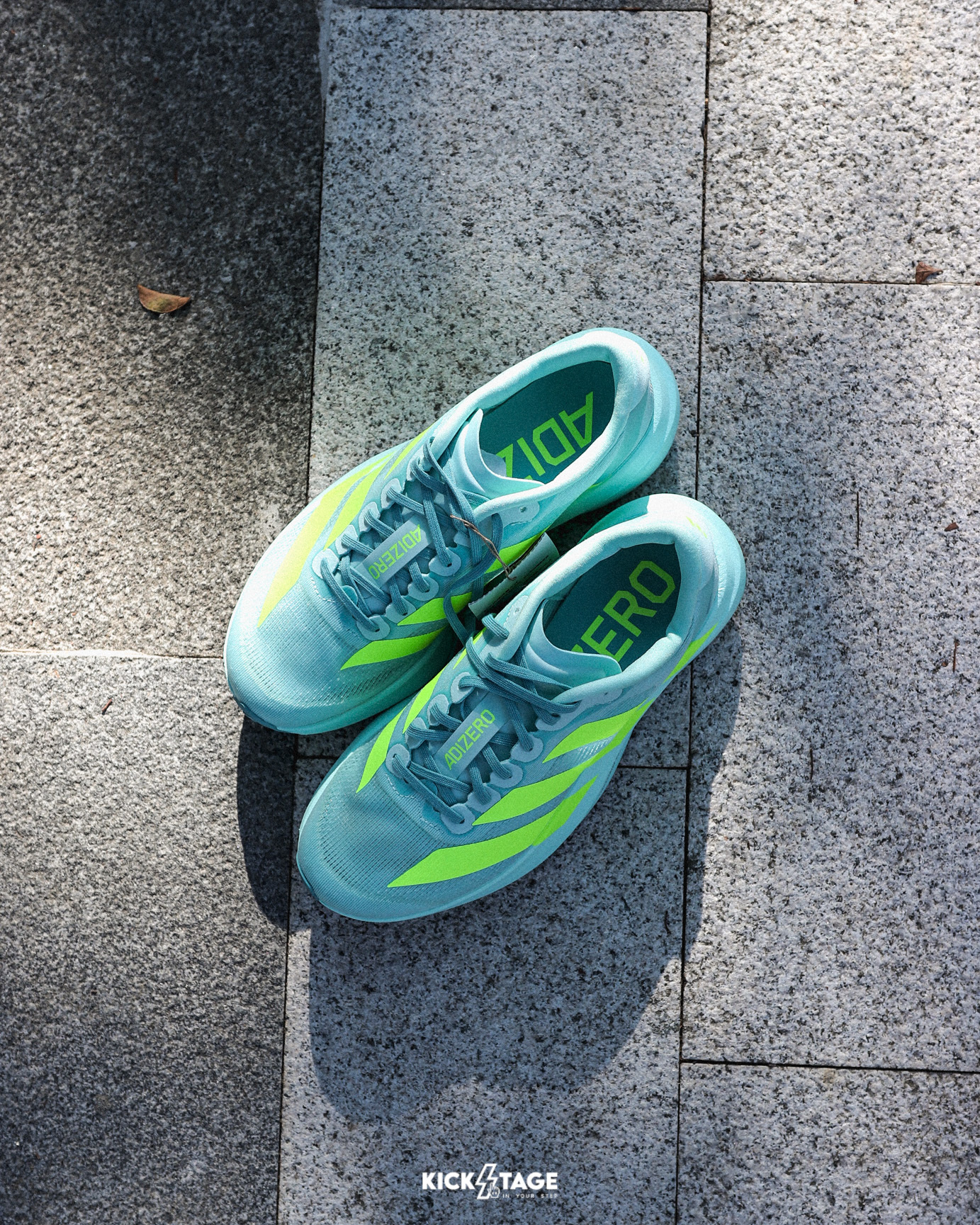 女鞋 ADIDAS ADIZERO EVO SL W 湖水綠 馬拉松 輕盈 回彈 防滑 緩震 跑鞋【JS4452】