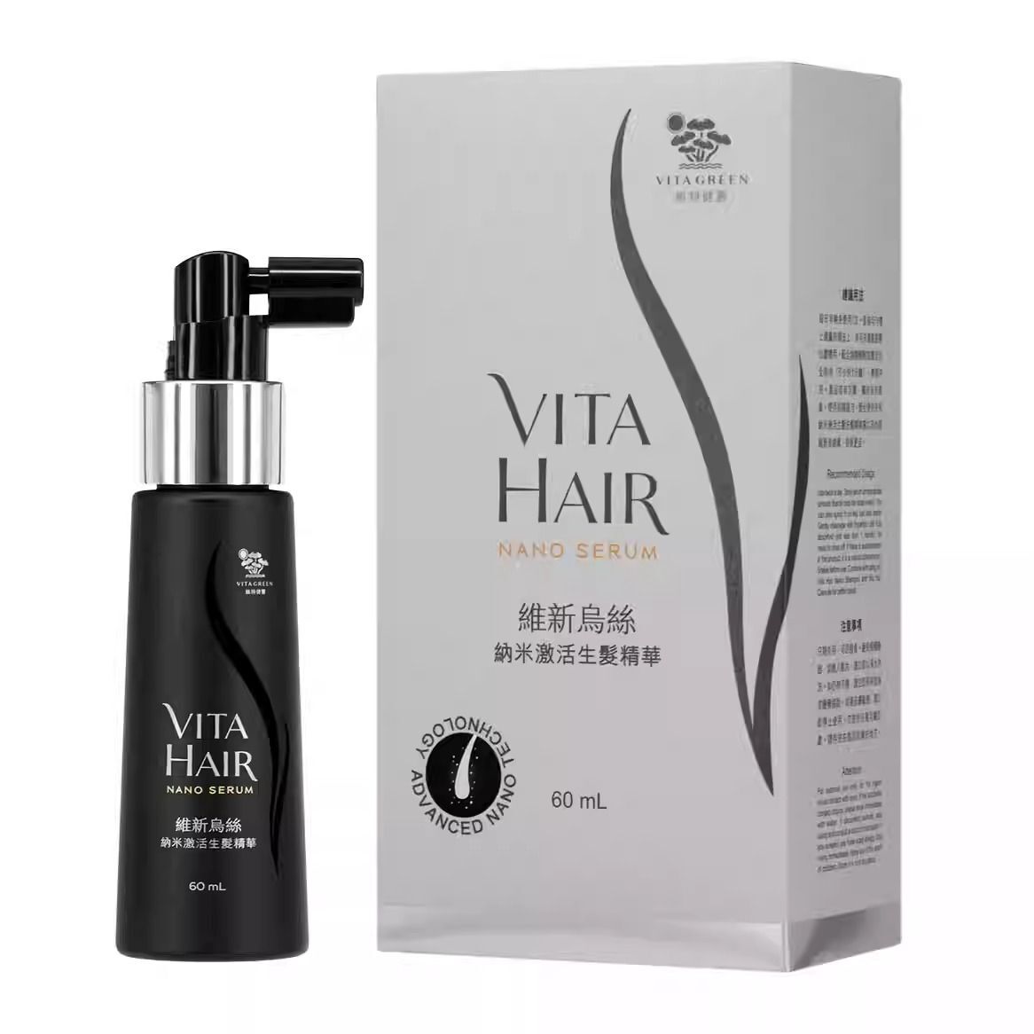 維特健靈 -維新烏絲納米激活生髮精華 60mL