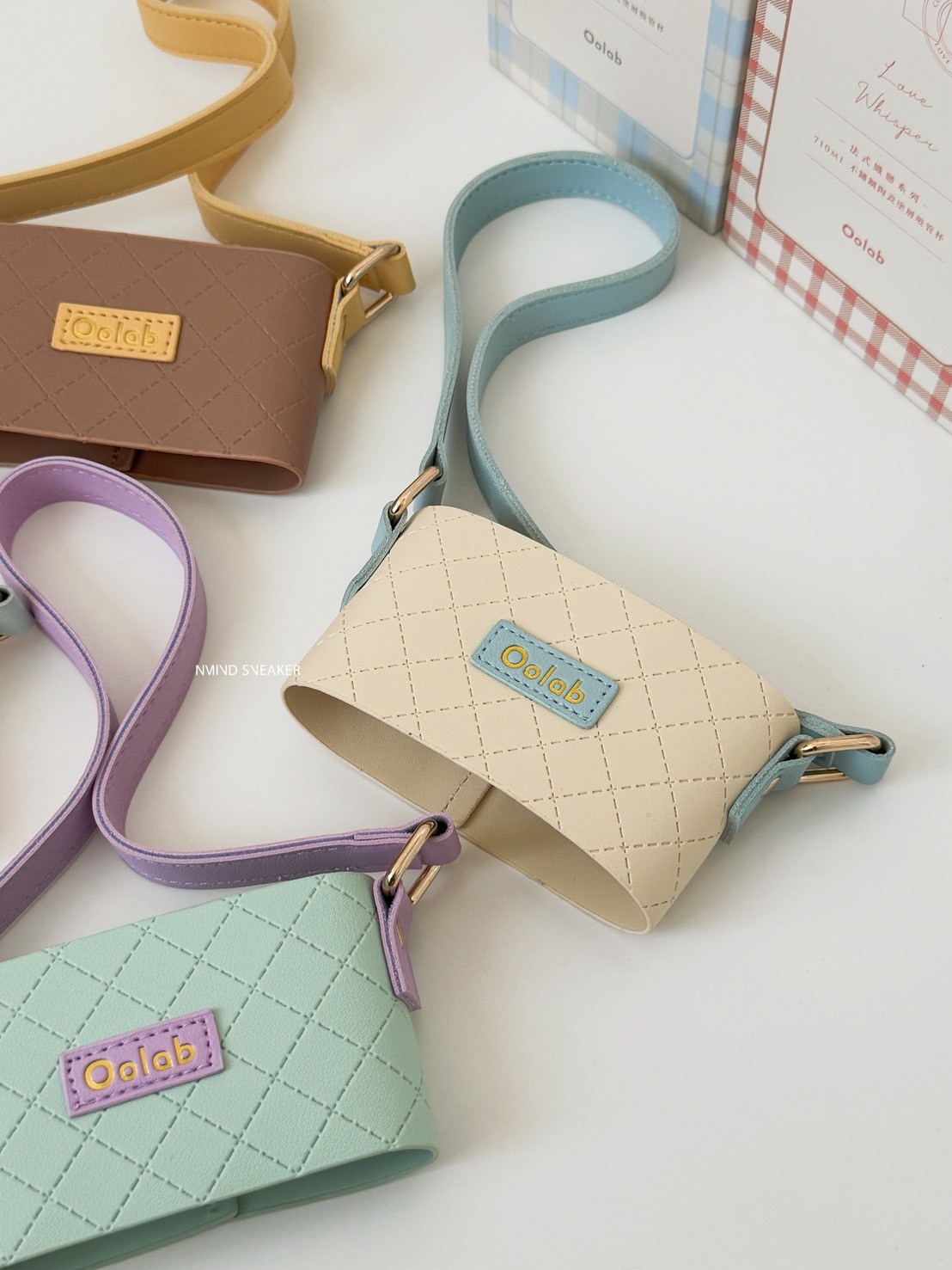 <快速出貨> Oolab 冰淇淋甜筒撞色杯提袋