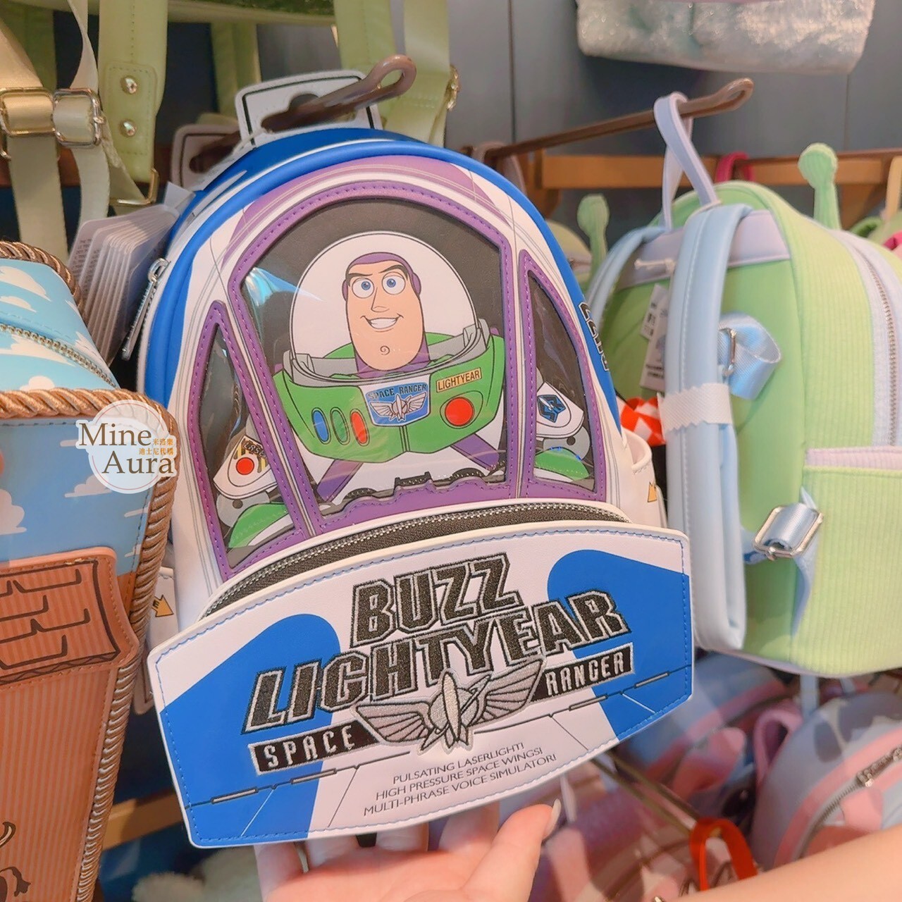 巴斯光年 Buzz Lightyear 包裝盒 造型 後背包 玩具總動員 Toy Story -香港迪士尼樂園