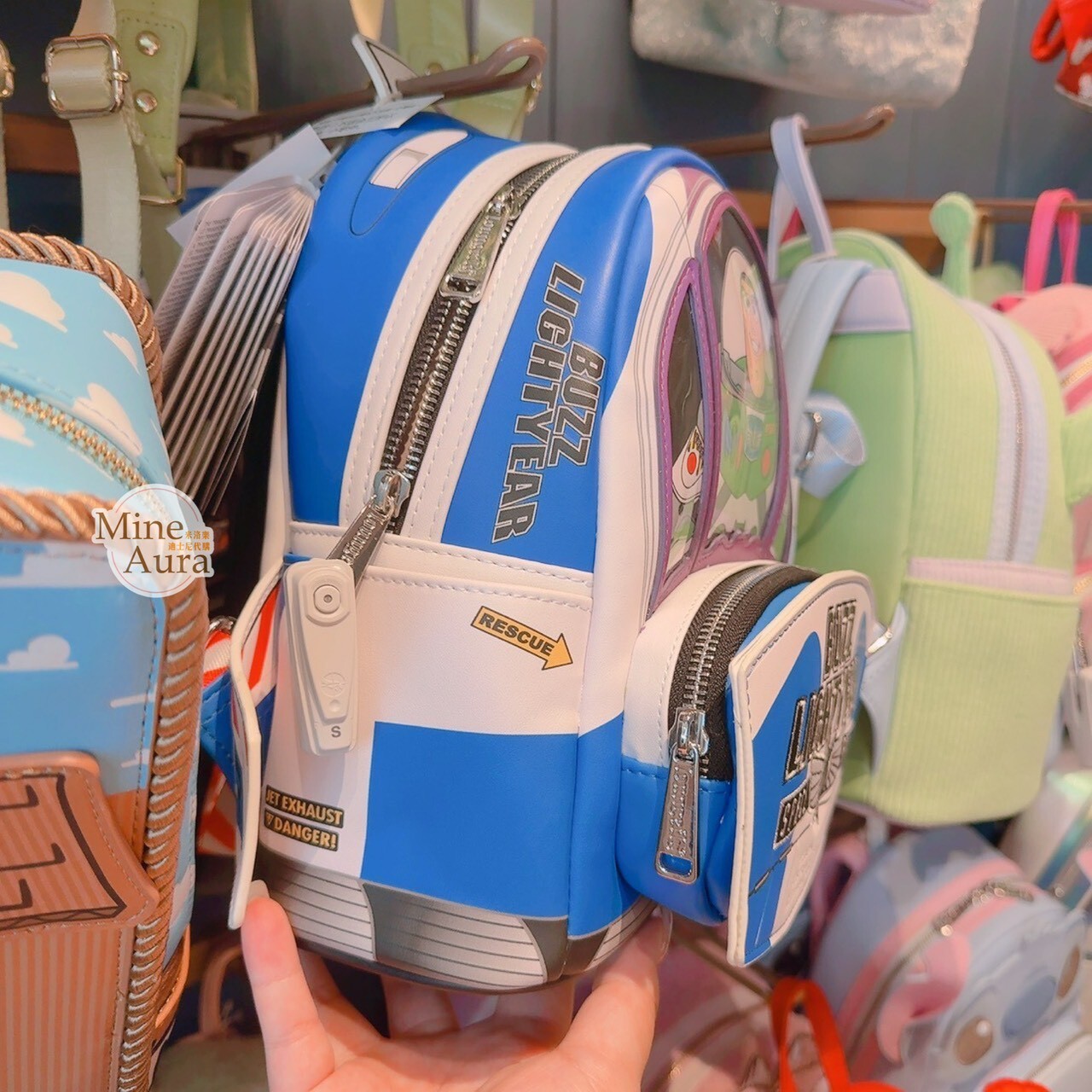 巴斯光年 Buzz Lightyear 包裝盒 造型 後背包 玩具總動員 Toy Story -香港迪士尼樂園