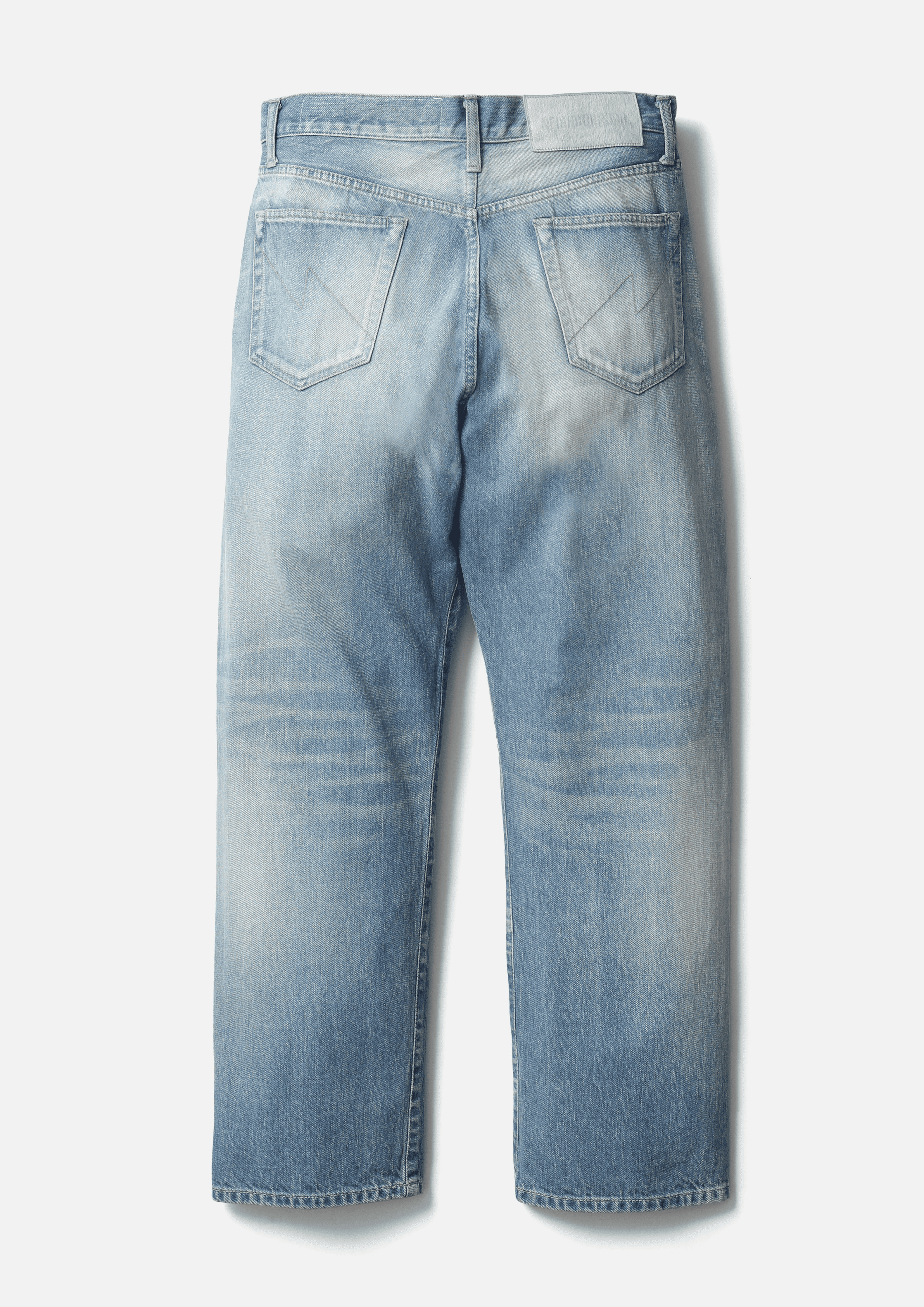 2025AW NEIGHBORHOOD NH X OOTD . WASHED DP BASIC DENIM PANTS 聯名 破壞 深寬 丹寧 牛仔褲 長褲 現貨 252SPODN-PTM01