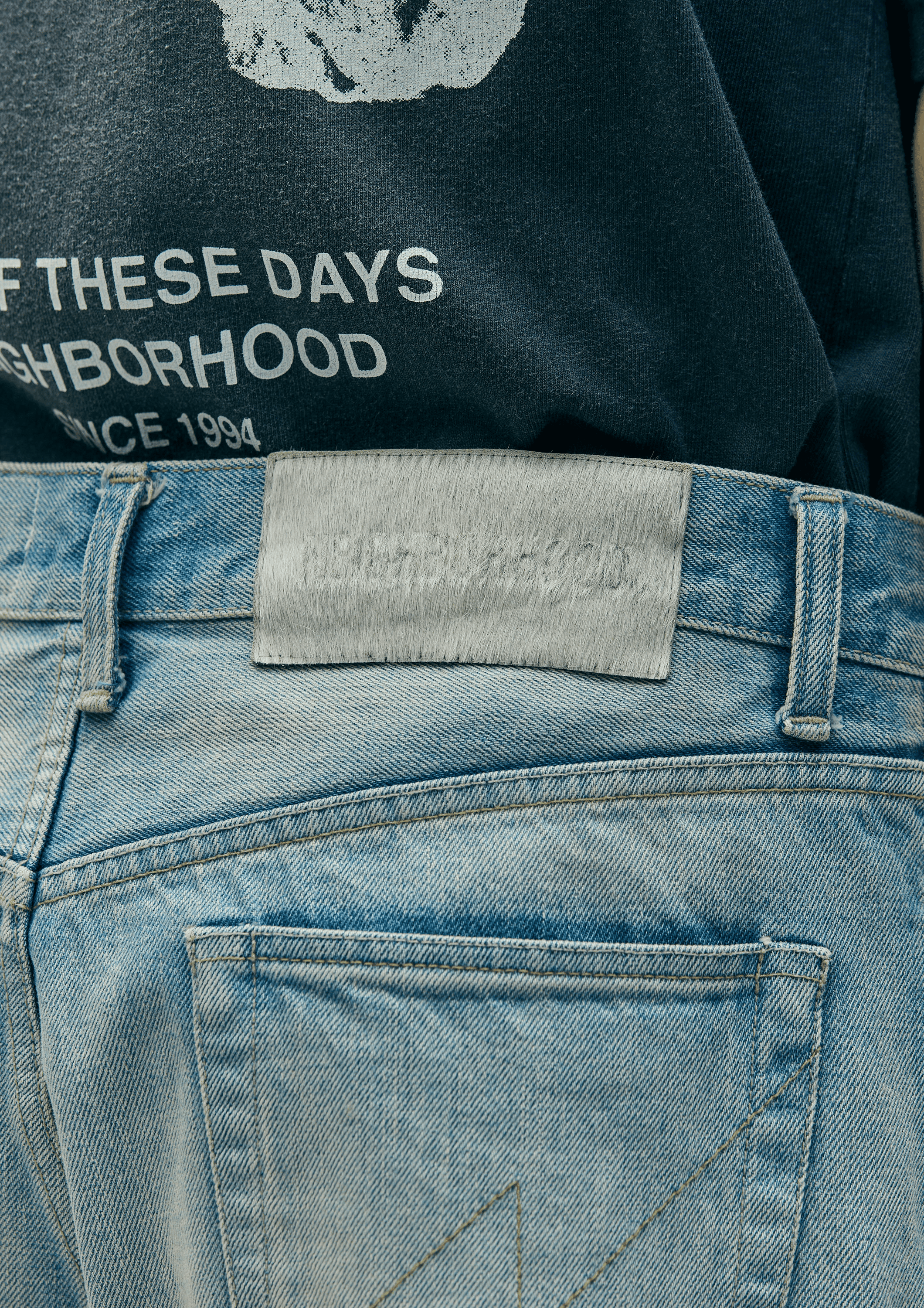 2025AW NEIGHBORHOOD NH X OOTD . WASHED DP BASIC DENIM