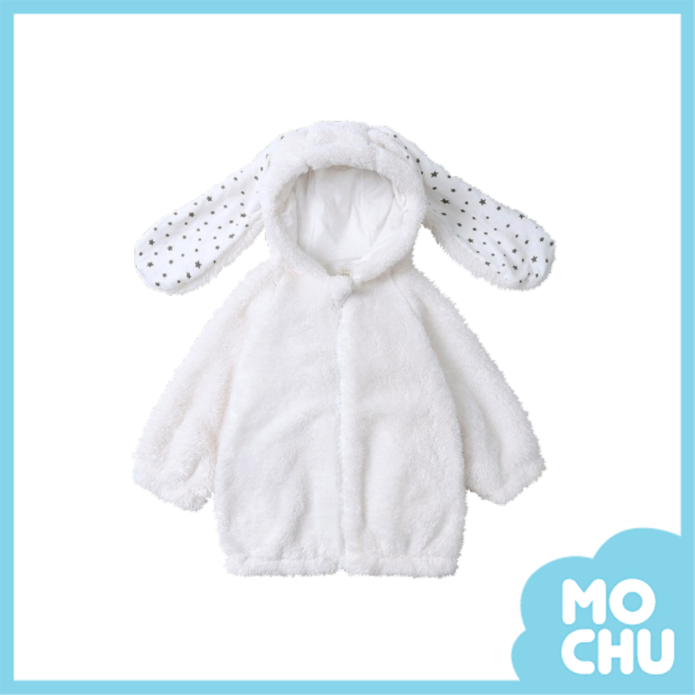 長耳兔北極絨加厚外套(三色)