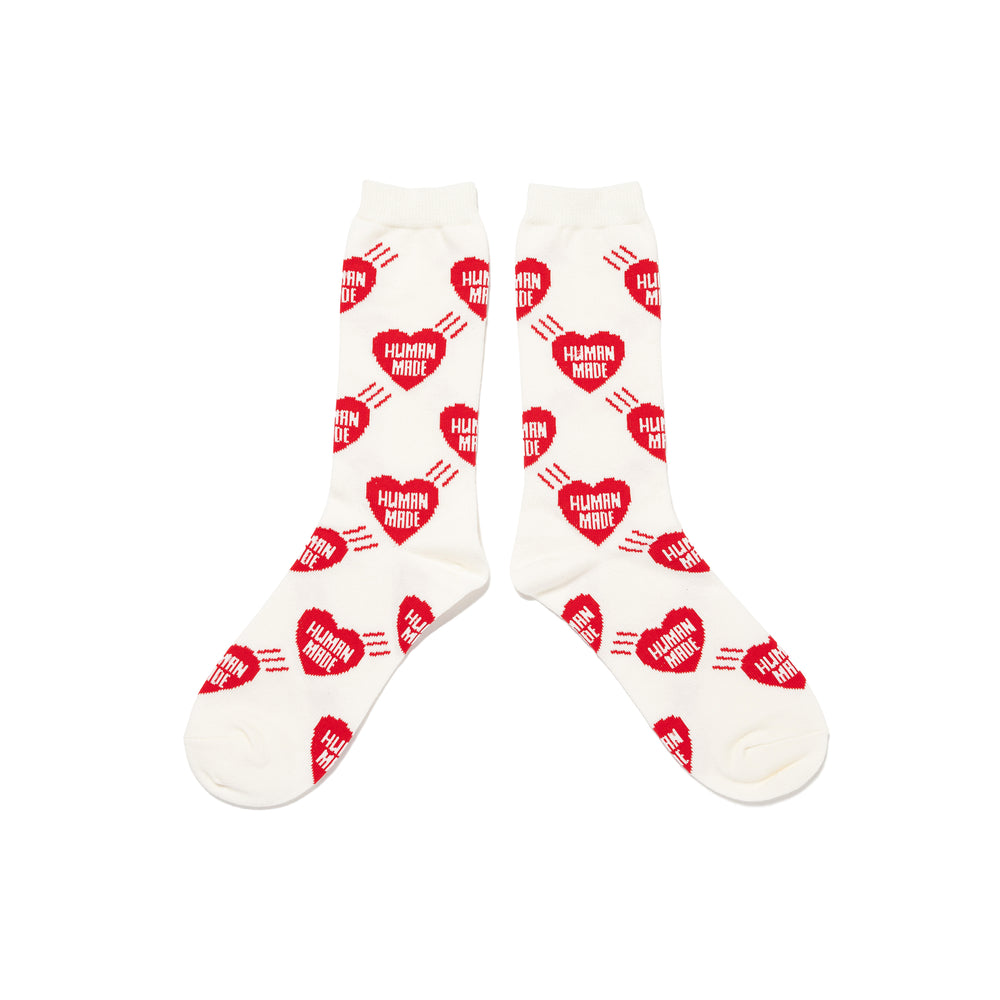 2025AW HUMAN MADE HEART SOCKS 滿版 愛心 LOGO 長襪 襪子 3色 現貨 HM30GD060