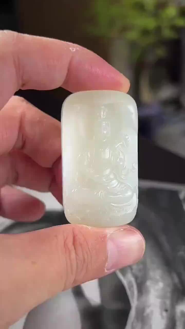 924727 和田玉籽料觀音