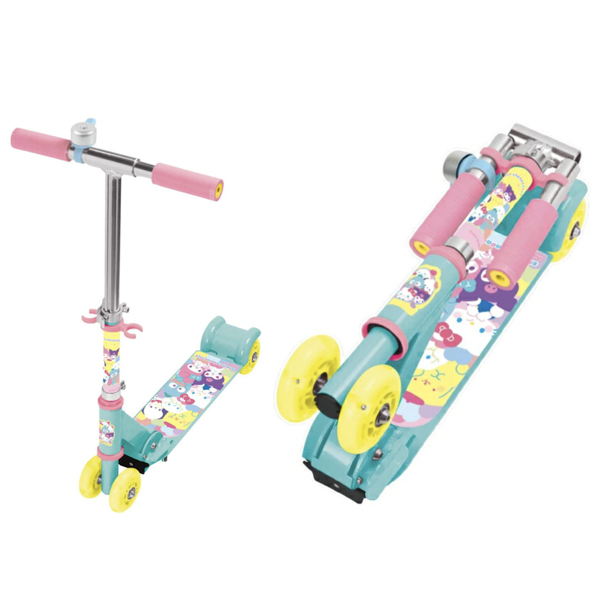 日本 Easy Skater 可摺合閃燈滑板車 - Sanrio