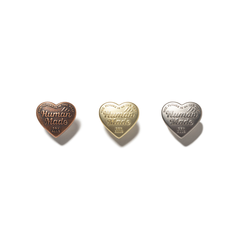2025AW HUMAN MADE HEART PINS 金屬 愛心 別針 胸針 3色 現貨 HM29GD125