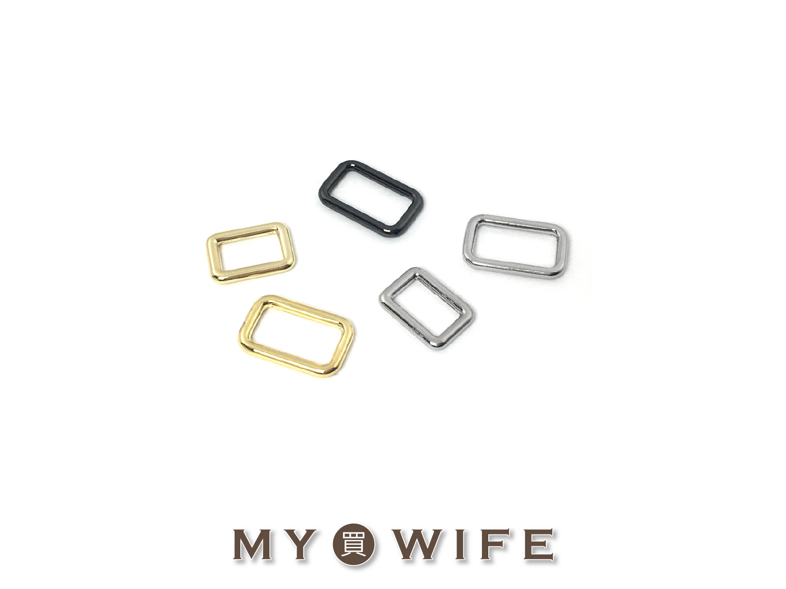 合金口型環_圓角_3色2規格【UF-22270】