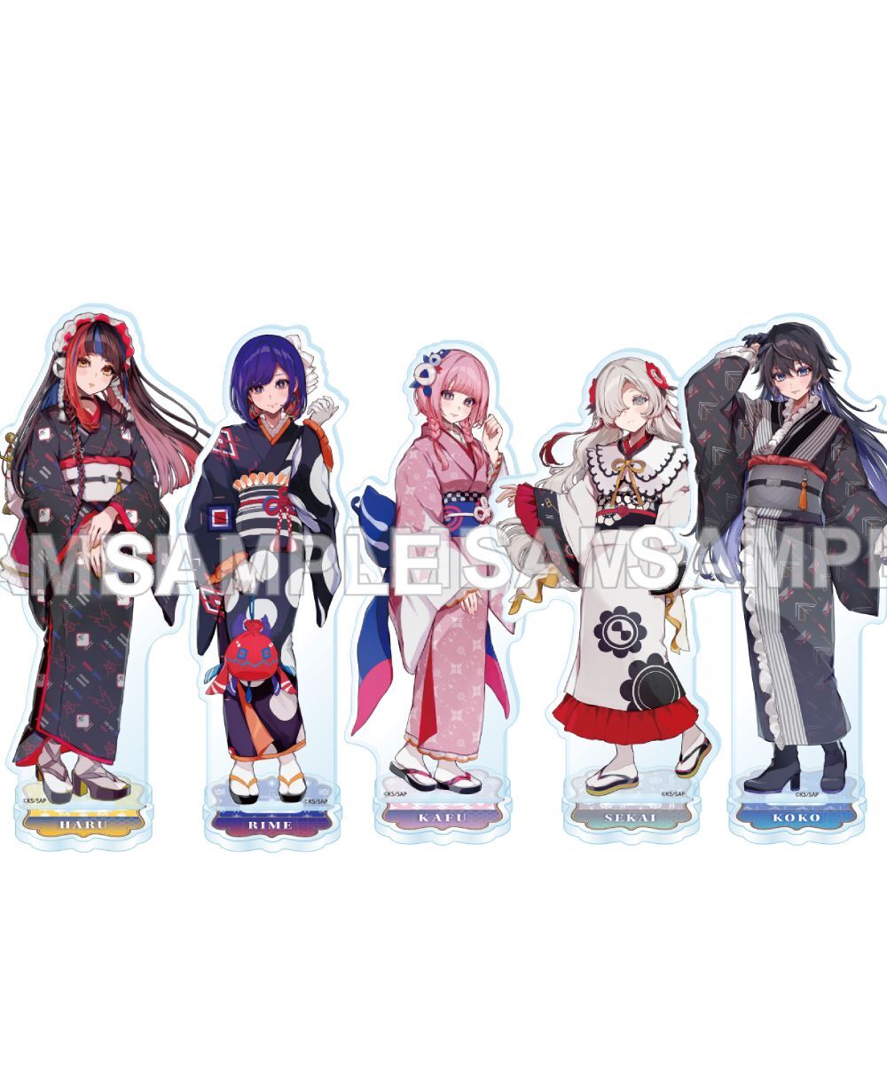 預購-「神椿市建設中。」 壓克力人形立牌 Kimono ver. 系列【日本進口精品】