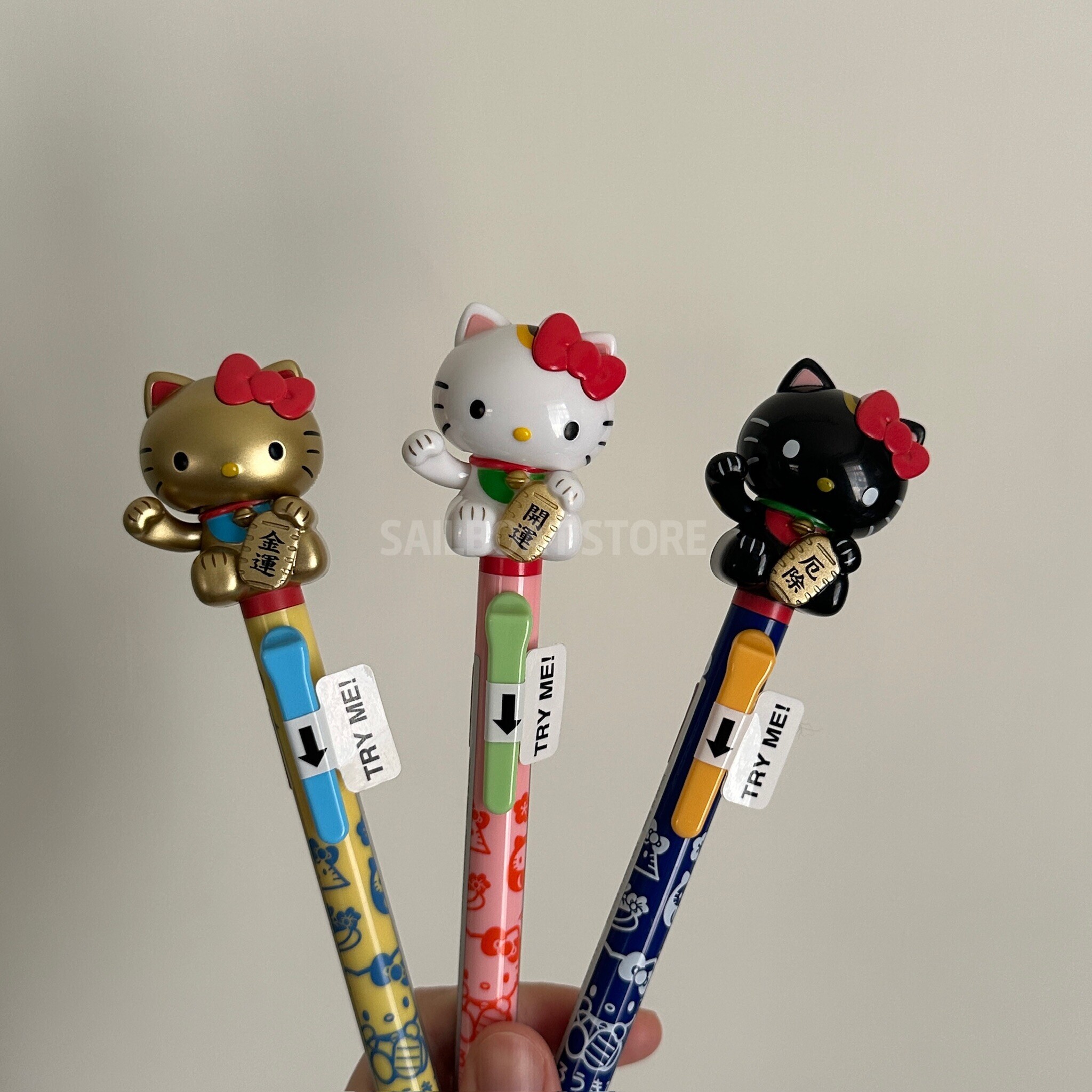 #多件優惠 🇯🇵日本 Hello Kitty 凱蒂貓 招財貓開運原子筆
