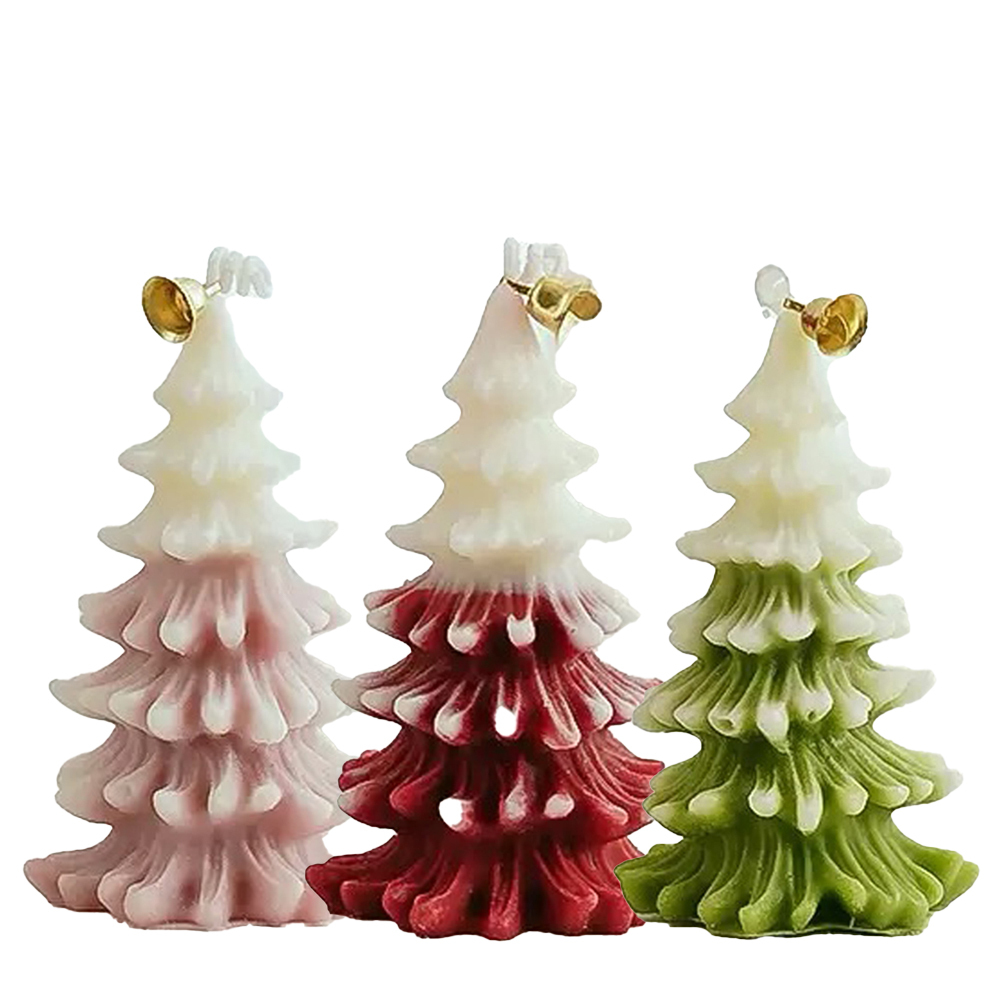 AMARA 香氛蠟燭 聖誕系列蠟燭-雪雨漸層