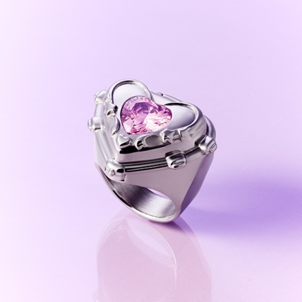 muun Evoque Magic Ring PINK QUARTZ
