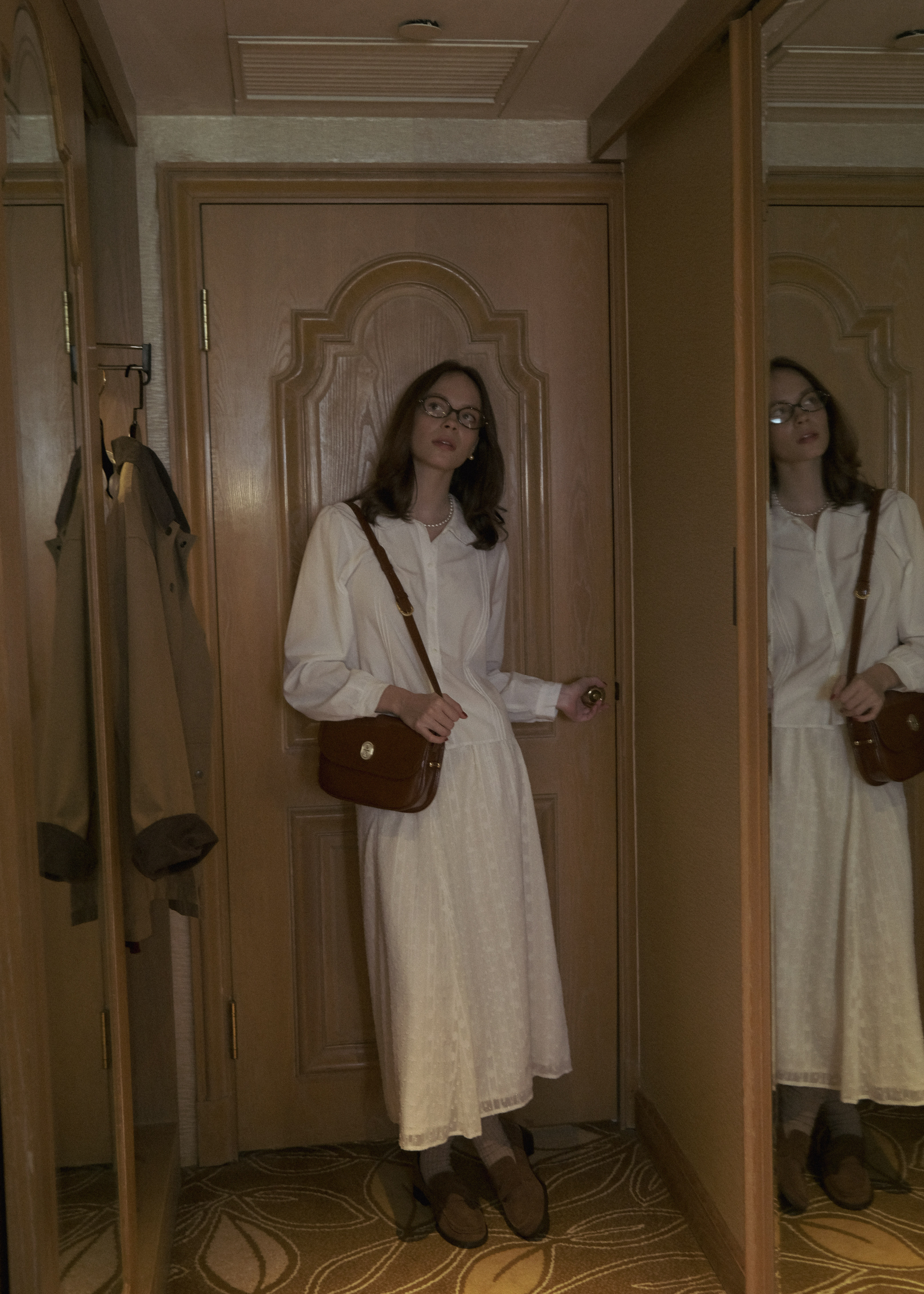 Alba Leather Bag - Caramel