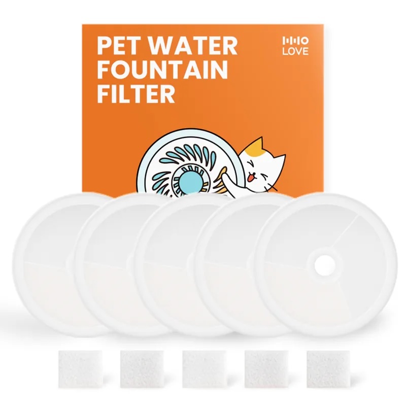 HHOLOVE 無線寵物飲水機 耗材(五入組)