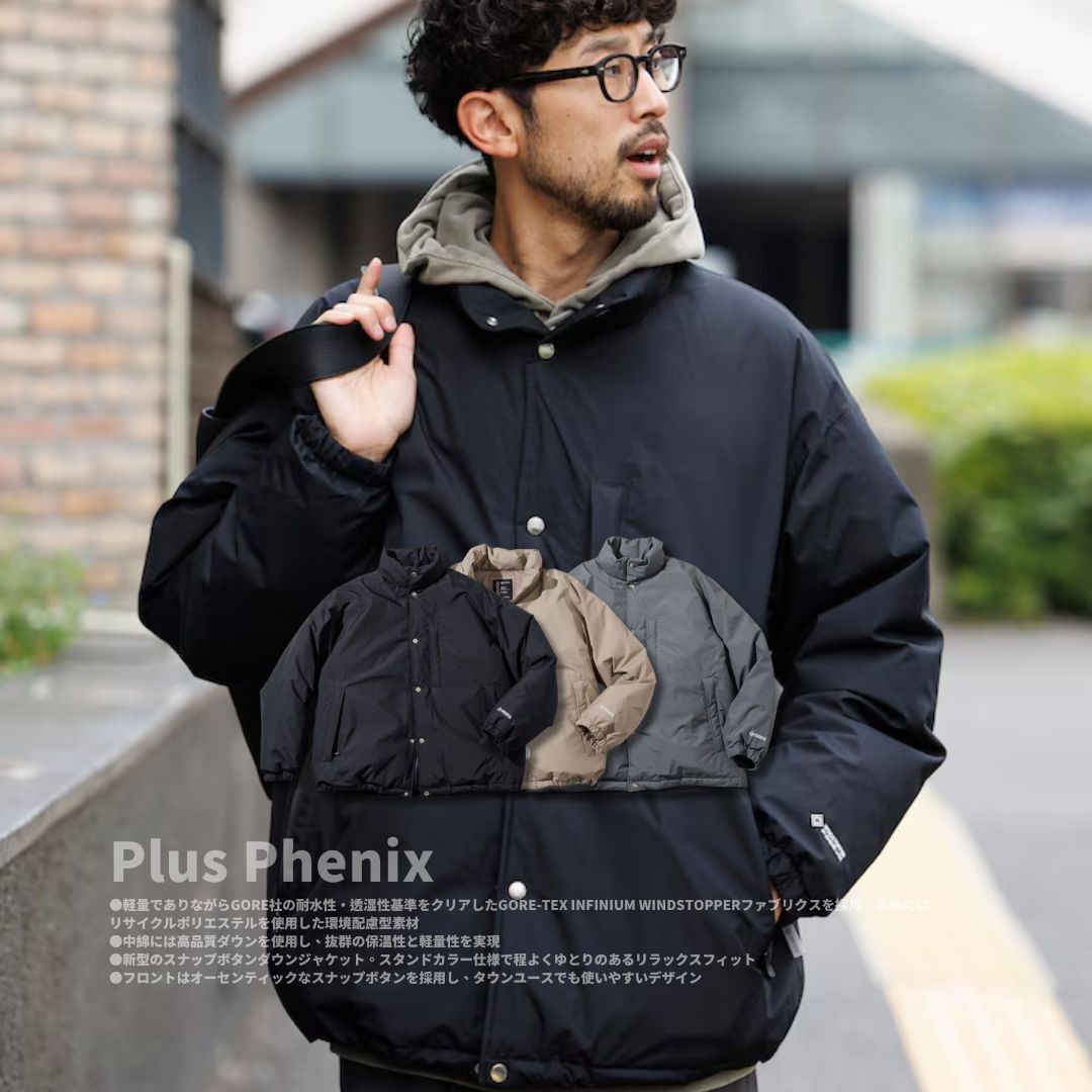 "代購" Plus Phenix 別注 GORE-TEX WINDSTOPPER SNAP DOWN JACKET 羽絨外套