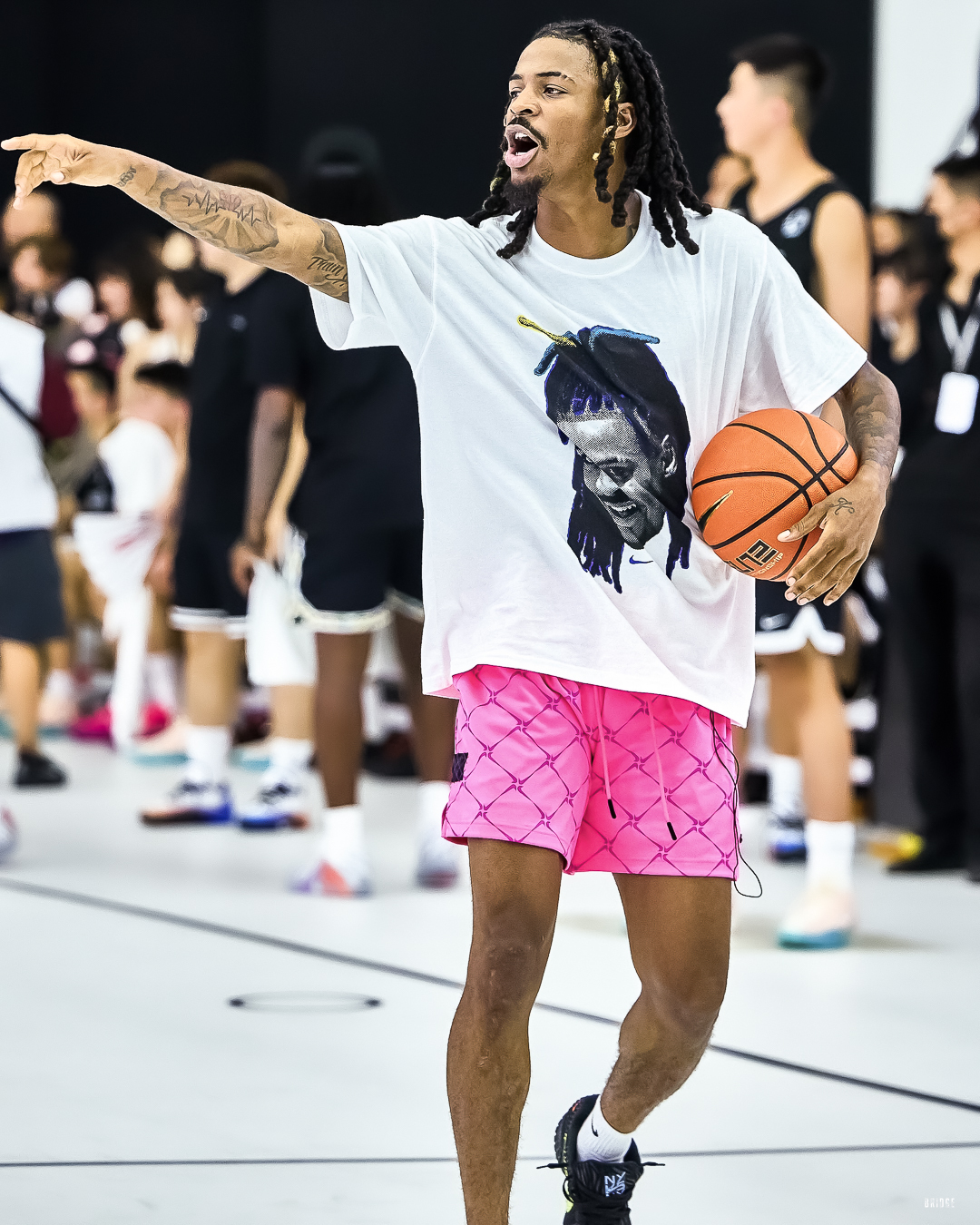 『Ja Morant同款 💖』Nike Dri-FIT 6吋膝上籃球褲 HV1891-645