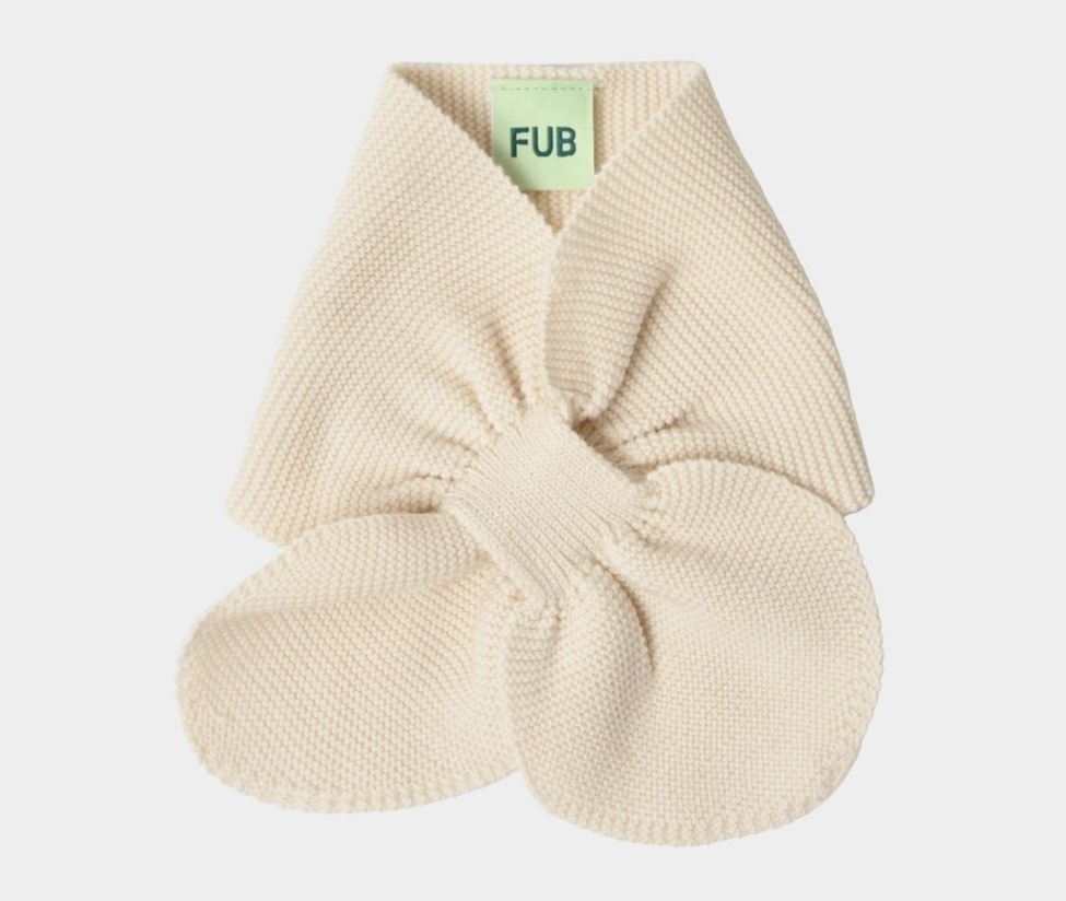 FUB 織紋百搭圍巾 Sledding Scarf-ecru