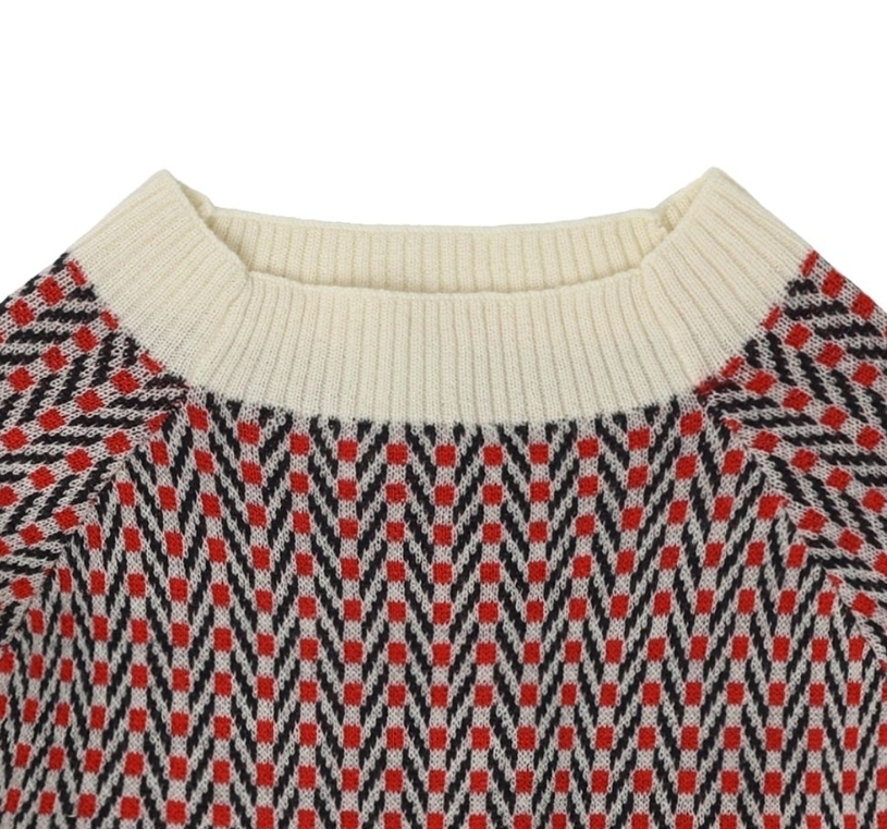 FUB 人字編織毛衣 Herringbone Sweater-ecru