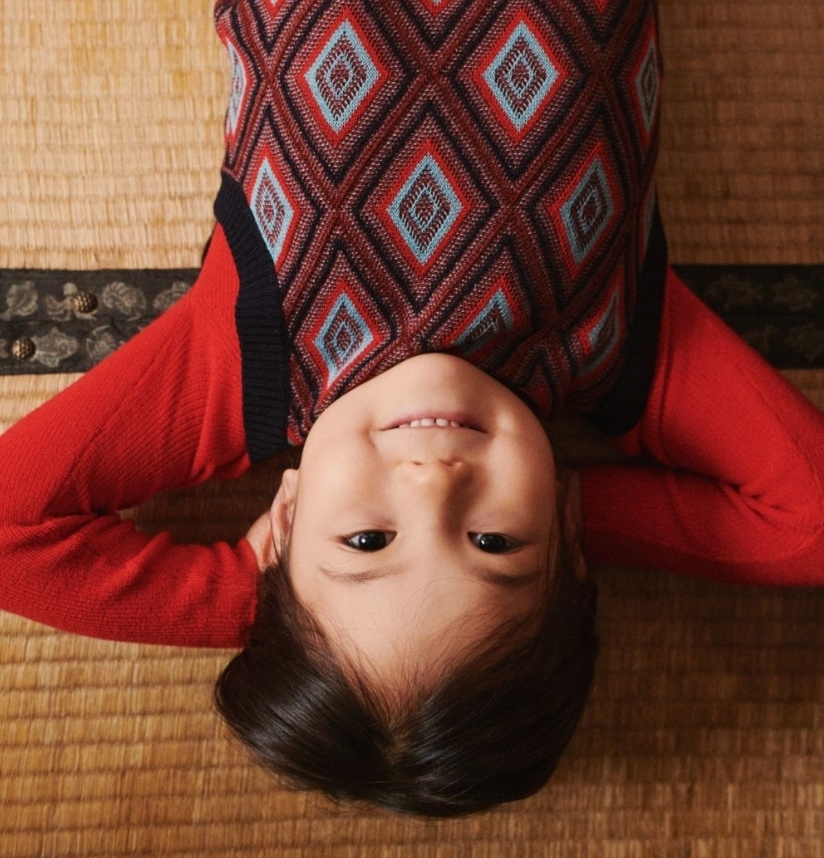 FUB 襯衫領雙線條洋裝 Peblum Dress-signal red