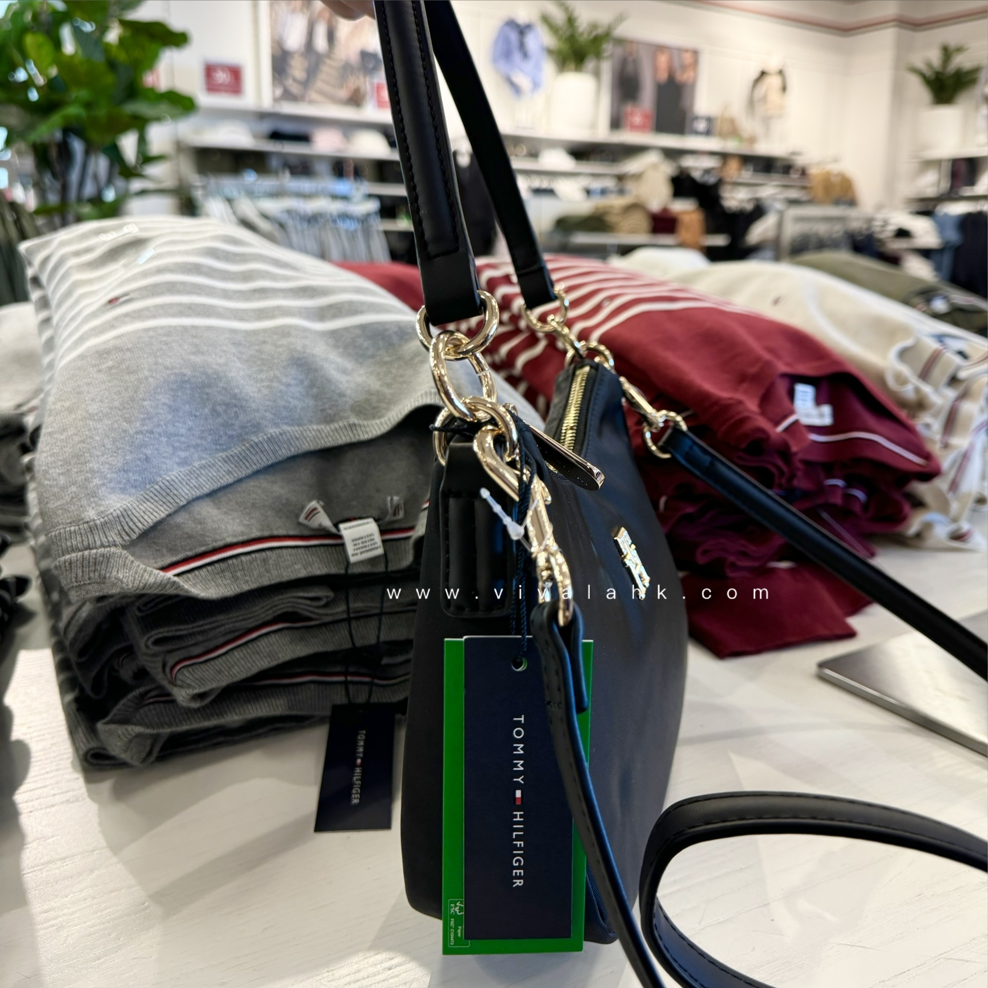 Tommy Hilfiger - 尼龍單肩+斜孭多用袋