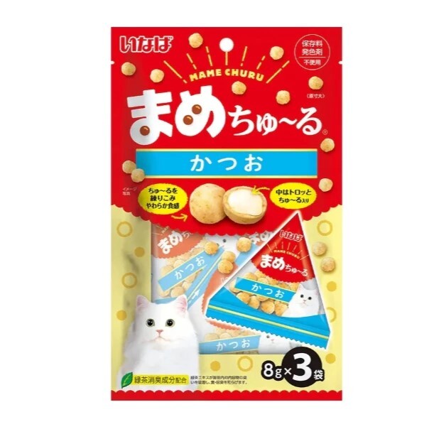 CIAO｜啾嚕球 8g*3入  軟性貓零食