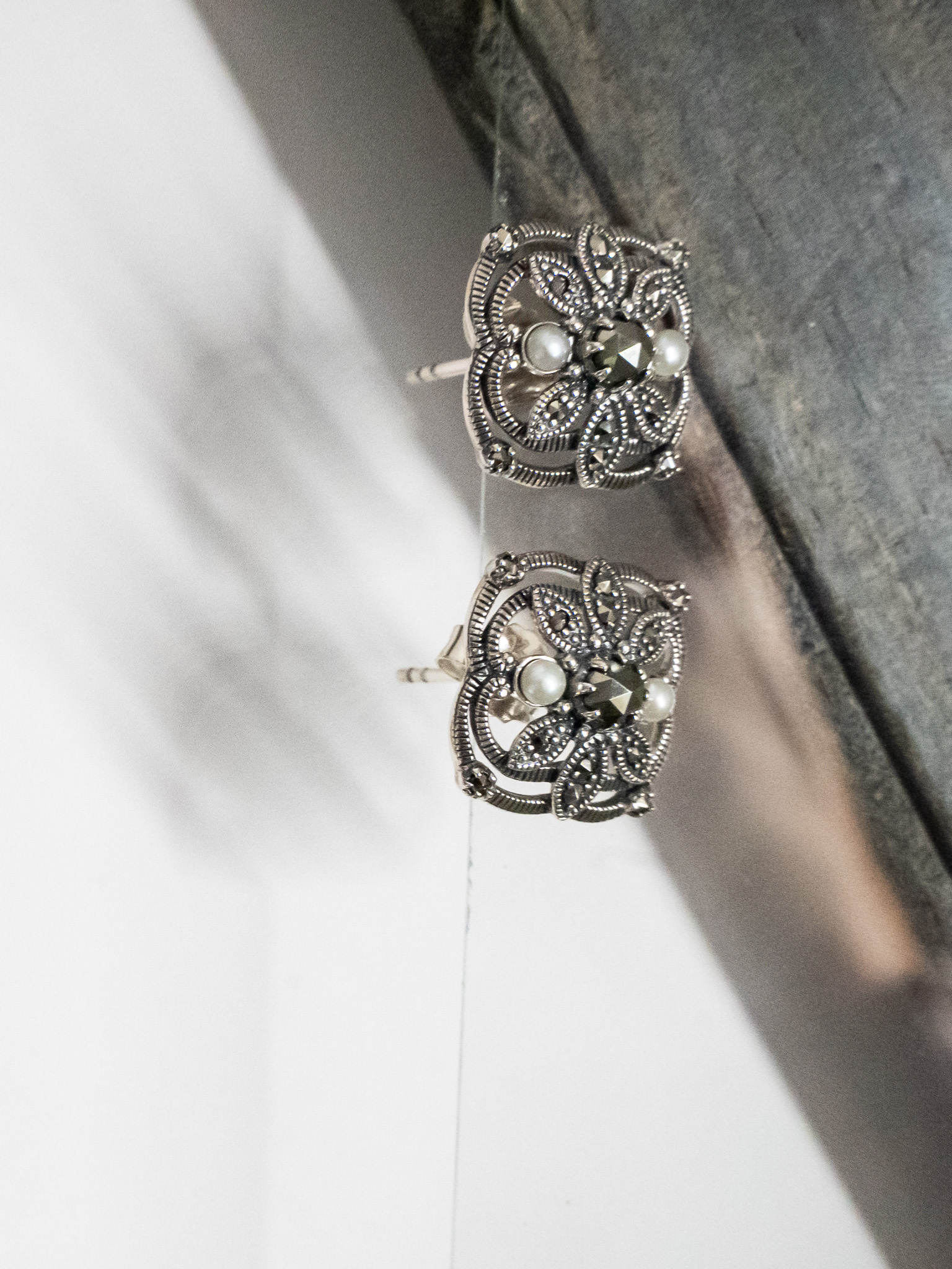 日本小米珠耳環