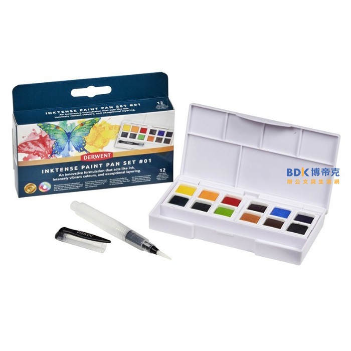 【預購】DERWENT 德爾文 INKTENSE 水墨色塊 旅行盒 寫生組 系列