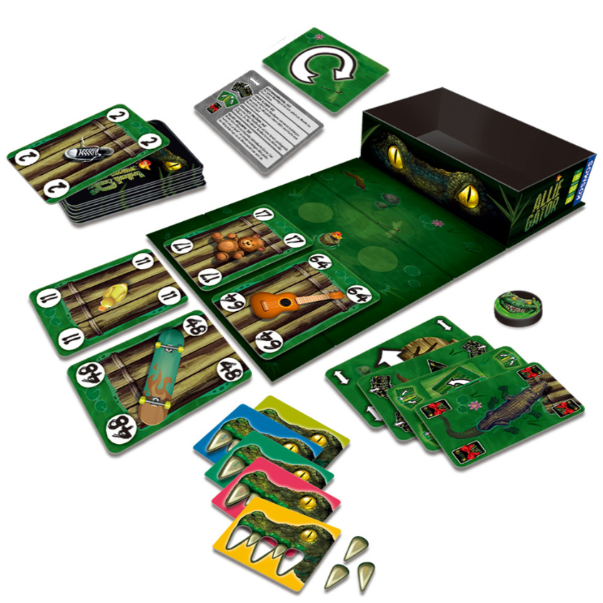 【樂森藥局】KOSMOS 惡有鱷爆 德國知名桌遊品牌 聚會氣氛推手