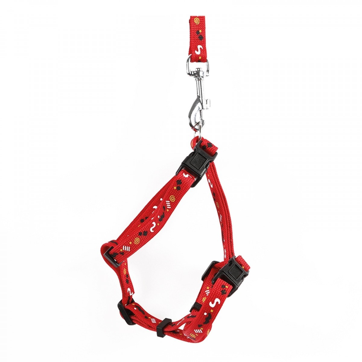 M-PETS Catogo Cat Harness & Leash Set (RED)