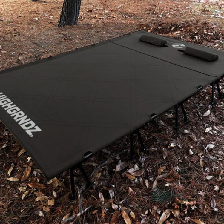 【HIGHGRNDZ】雙人行軍床｜超寬耐重折疊行軍床