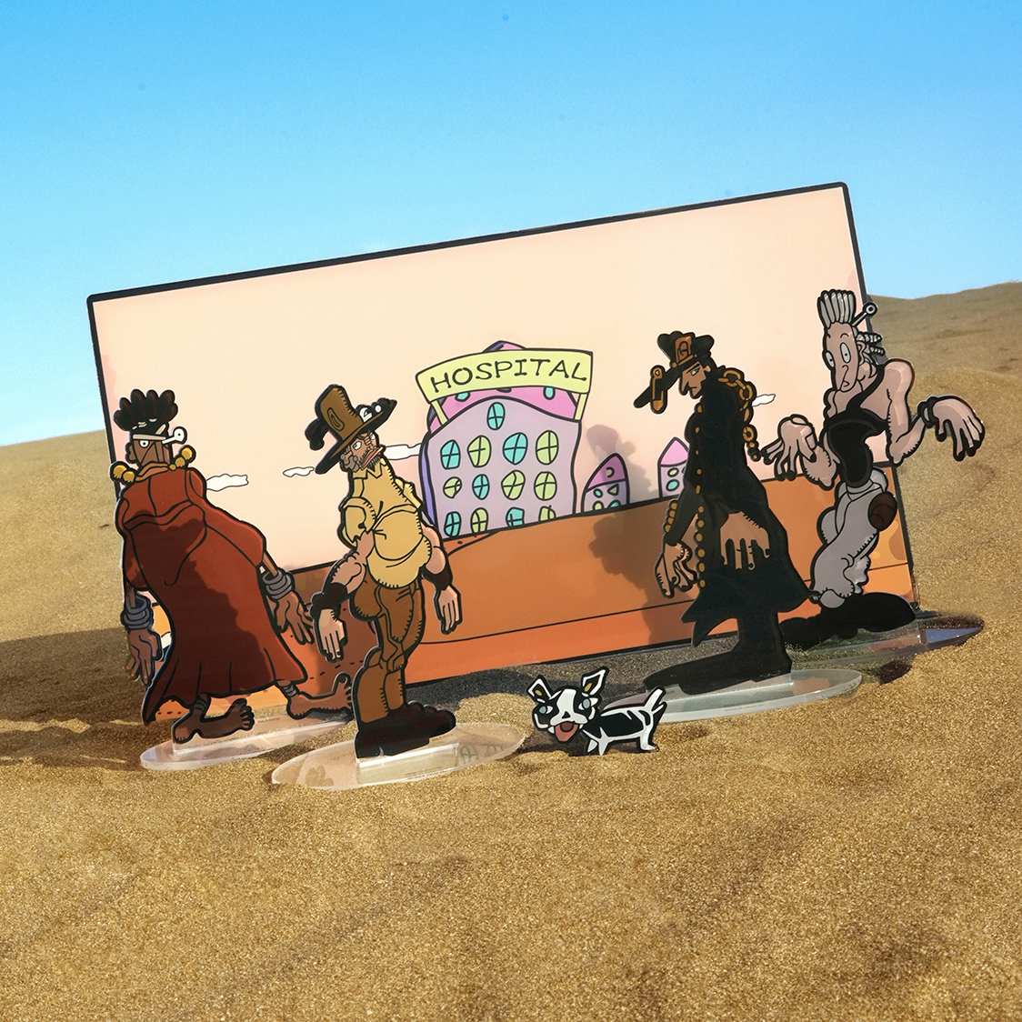 壓克力漫畫人形立牌組合