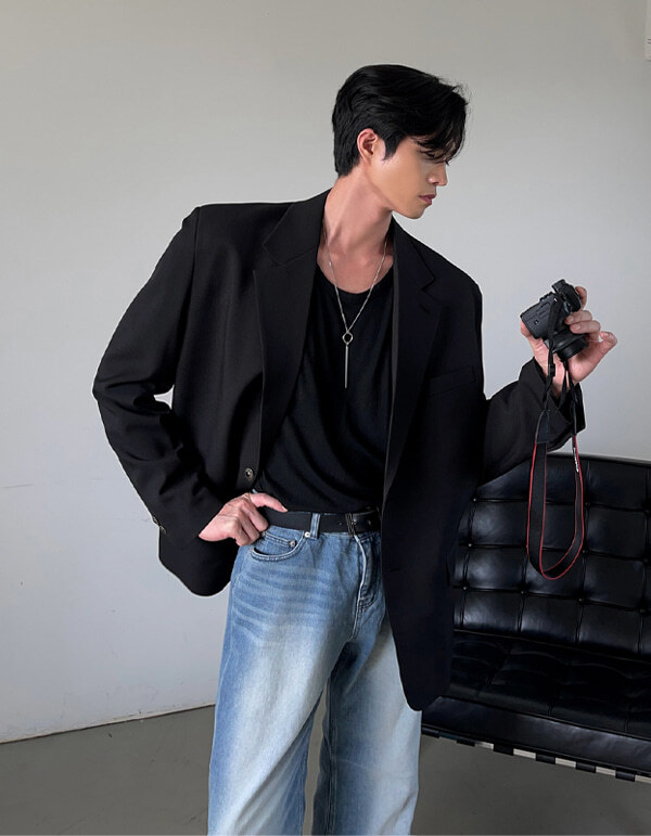 Labian 雙扣西裝外套