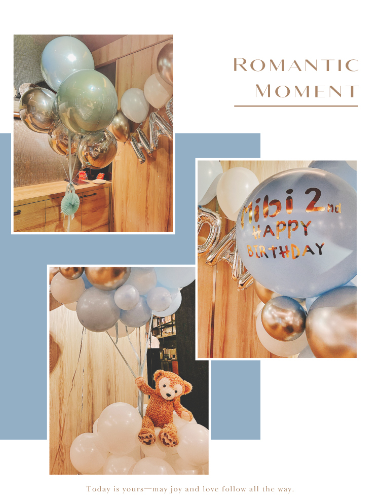 【餐廳】仲鐵板燒．藍銀白色系