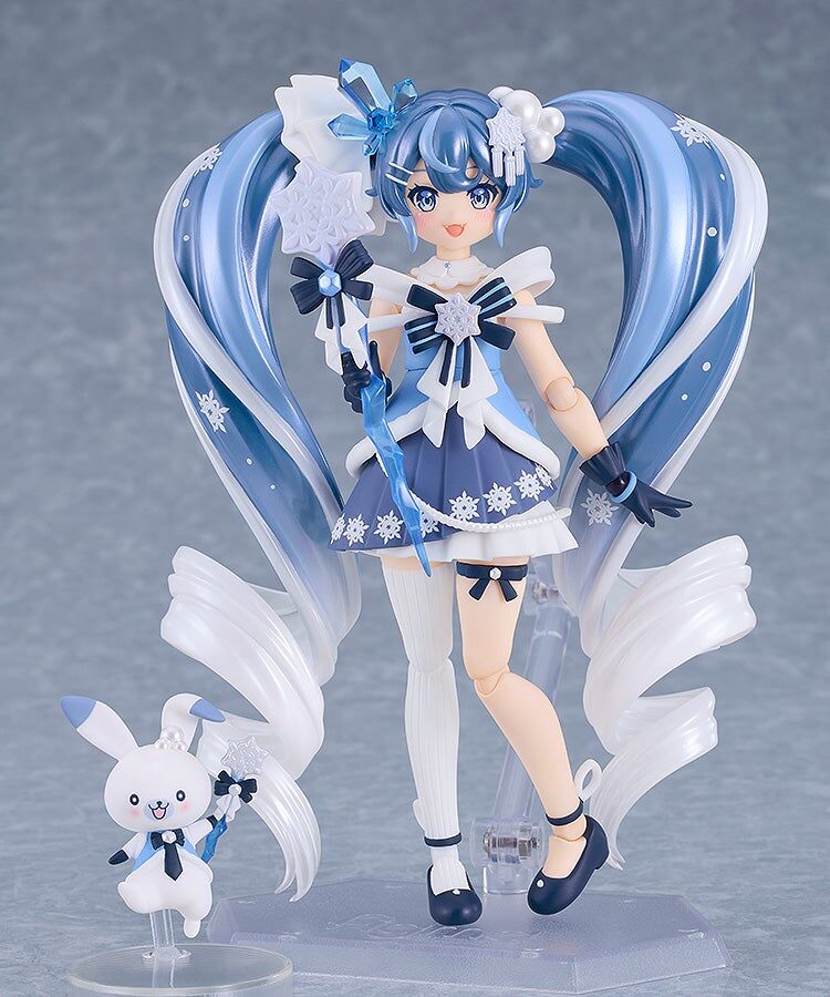 figma669 雪未來 Crystal Snow Ver. figma Snow Miku: Crystal Snow ver.