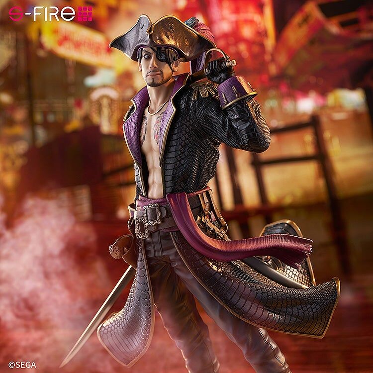 《人中之龍8 外傳 Pirates in Hawaii》模型 船長真島（真島吾朗） 『Like a Dragon: Pirate Yakuza in Hawaii』 figure Captain Majima (Goro Majima)